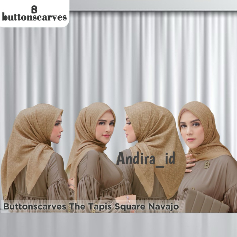New Buttonscarves the tapis square navajo