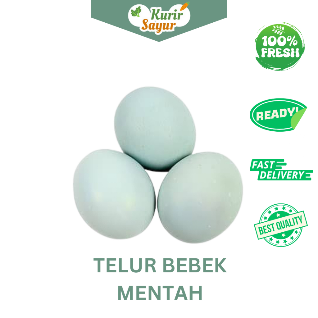 

KURIR SAYUR - TELUR BEBEK FRESH PER BIJI / BUAH