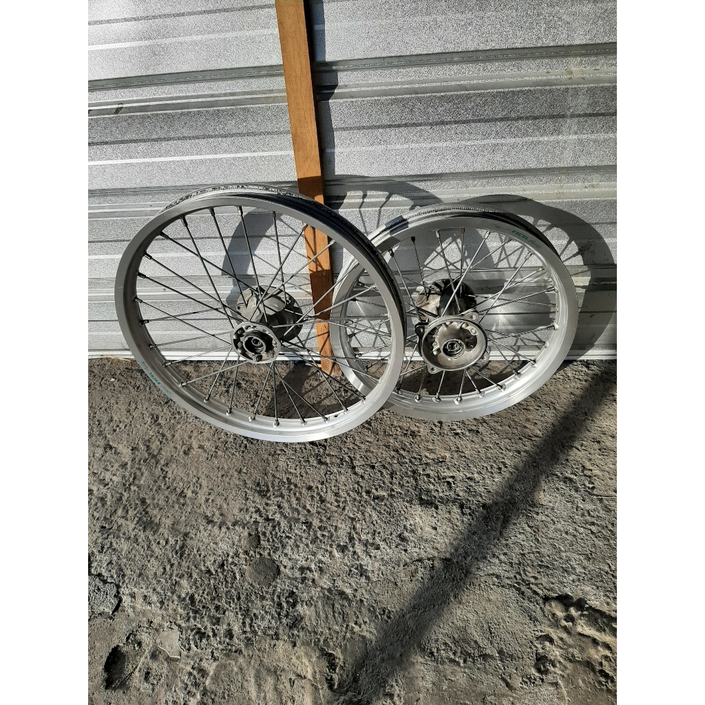 Wheelset KLX Velg Takasago Excel Asia Ring 16/19 Tanpa Ban