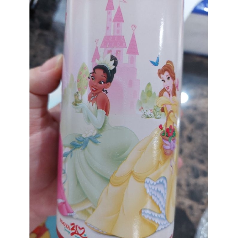 Botol Minum Disney Winnie The Pooh dan Princess Cinderela Belle Ariel