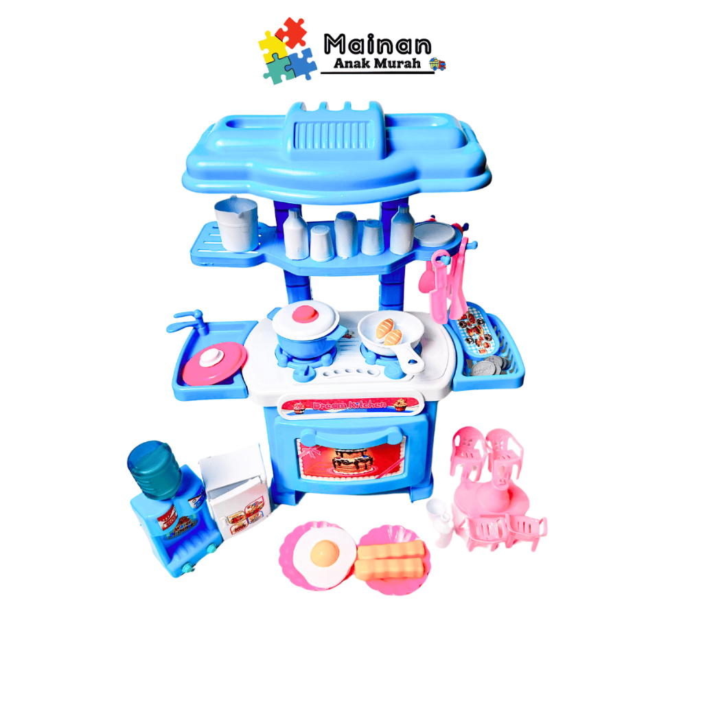 MAINAN ANAK PEREMPUAN KITCHEN FK105 MAINAN KITCHEN SET - MAINAN SET MASAK-MASAKAN MURAH