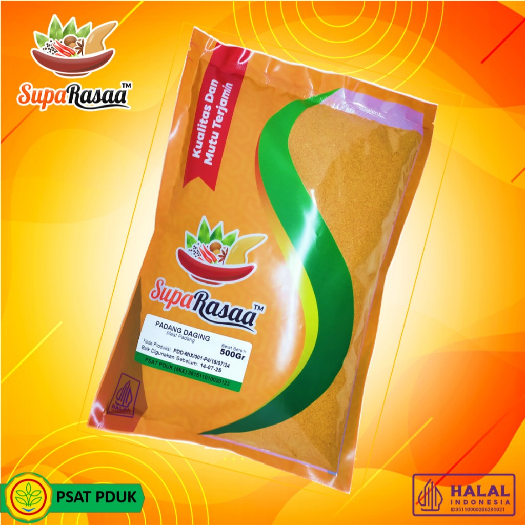 

Padang Daging Bumbu Masak 500gr - Rempah Alami dengan Cita Rasa Autentik