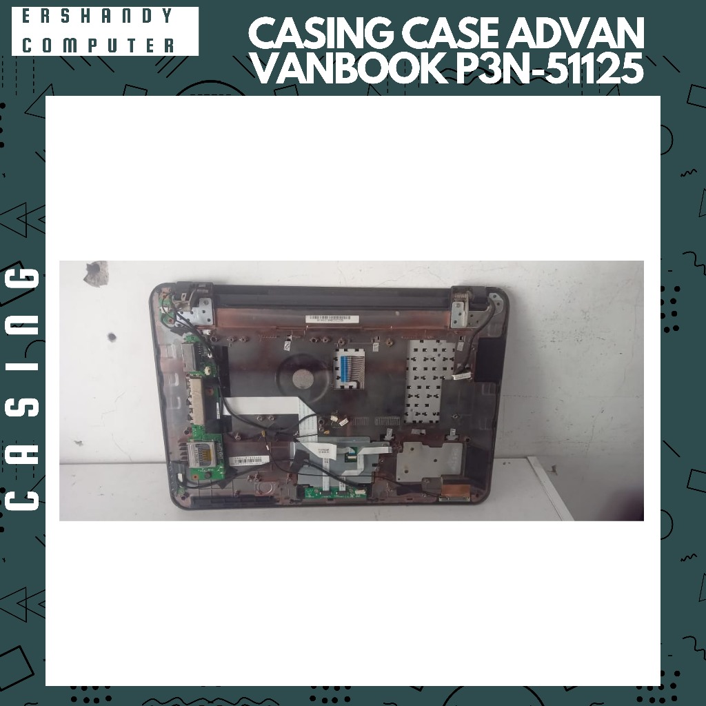 CASING CASE LAPTOP ADVAN VANBOOK P3N-51125 TANPA TUTUP CASING BAWAH - ercomp1