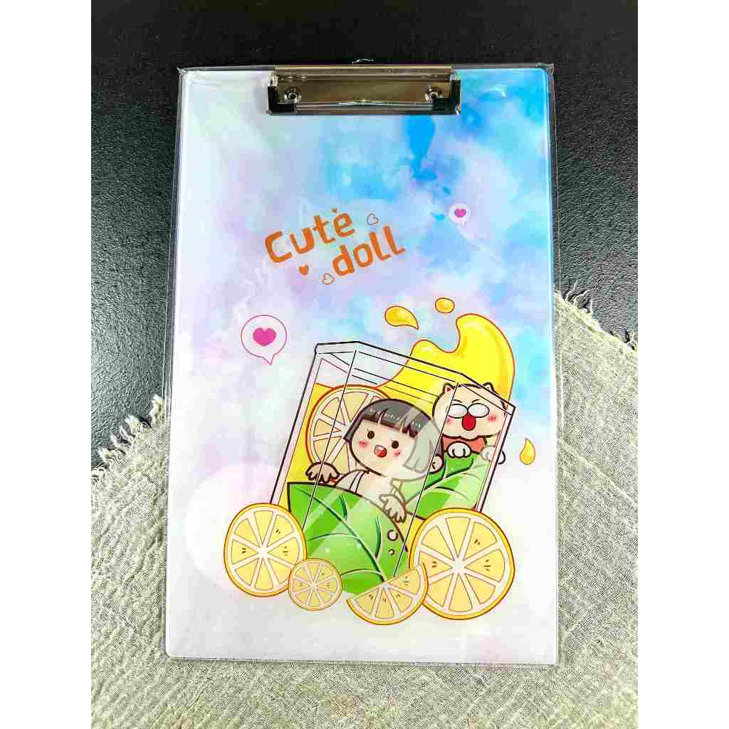 

Clipboard Acrylic TF-015 / Papan Jalan / Alas Ujian