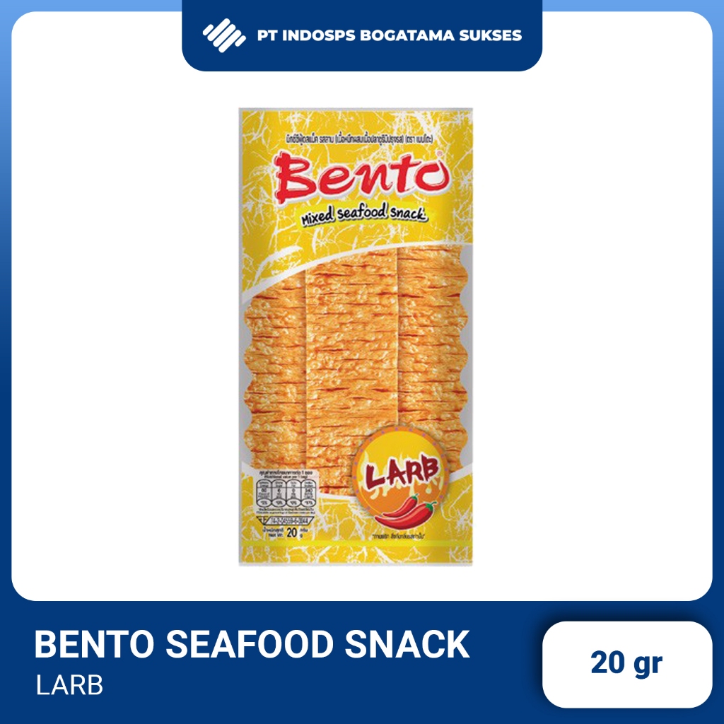 

Bento Squid Snack Juhi 20 gr (Import Thailand) Yellow Larb