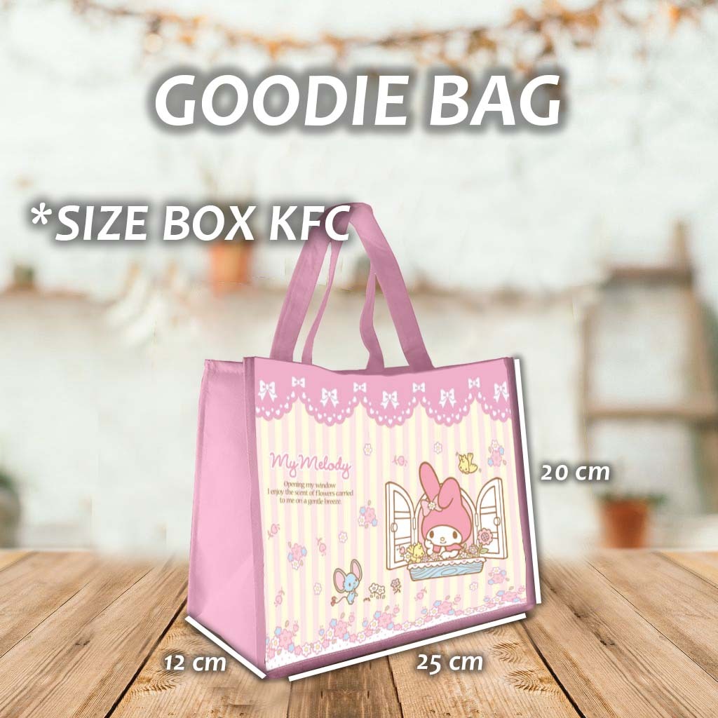 

Tas Ultah motif MELODI Goodie Bag Souvenir Ulang Tahun Aqiqah Nama Foto Kartun Anak Lucu kode # 01