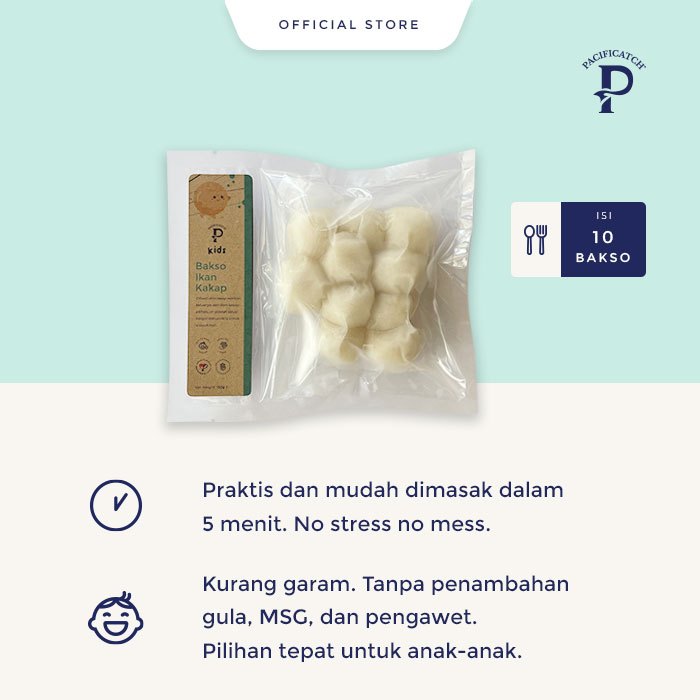 

Pacificatch Kids Bakso Ikan Kakap