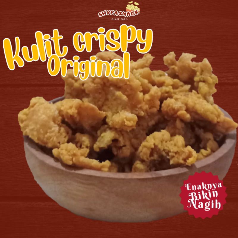 

Kulit Krispi / Kulit Crispy Original 200 gram
