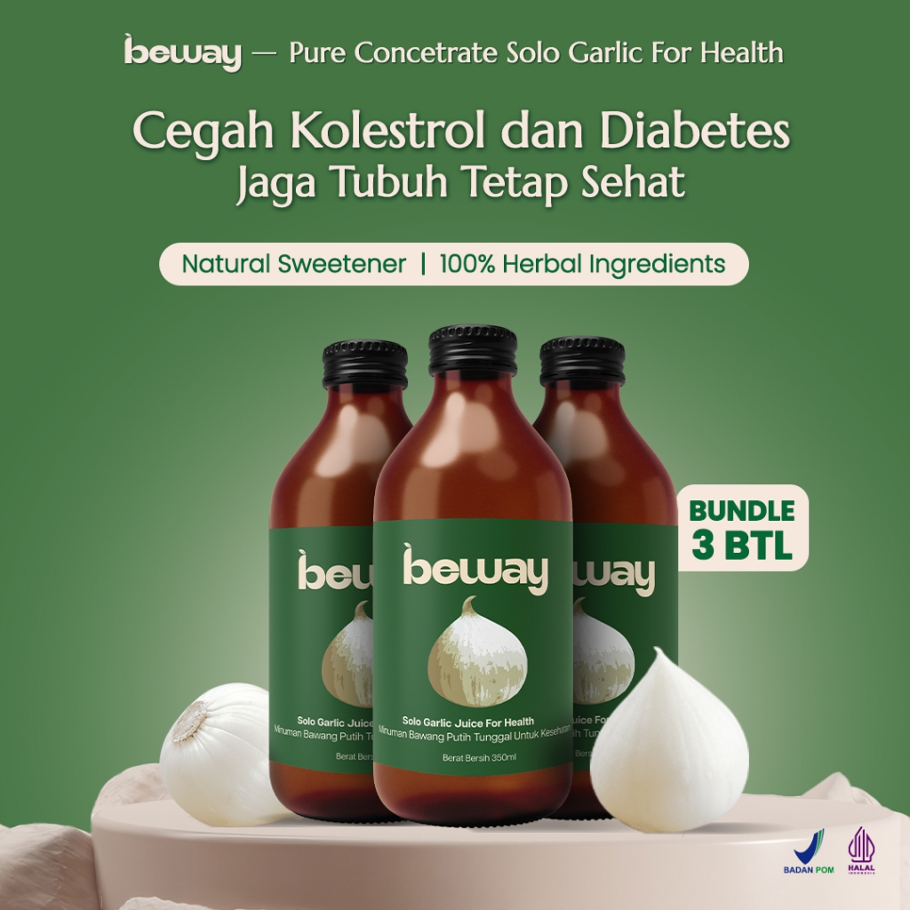 

Beway | Health Juice — Pure Concentrate Solo Garlic [ Bundle 3 BTL ]