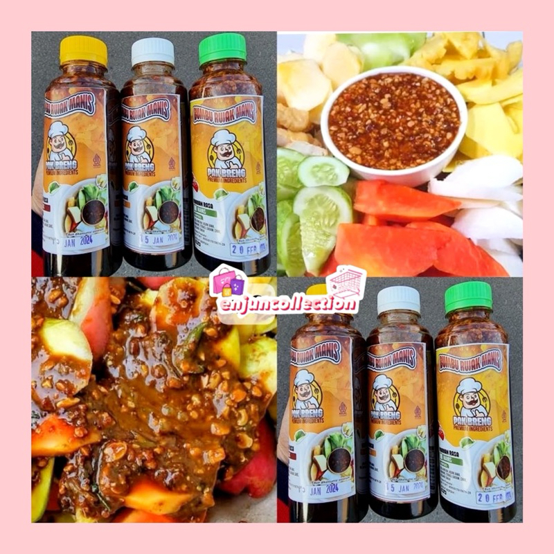 

BUMBU RUJAK PAK BREW PEDAS MANIS VIRAL / bumbu rujak viral / bumbu rujak murah terlaris