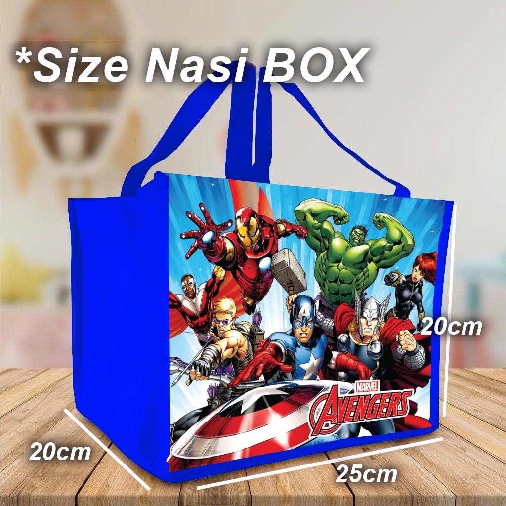 

Goodie Bag Avenger Tas Ultah Souvenir Ulang Tahun Tasyakuran Aqiqah