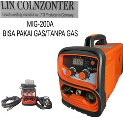 Mesin Las MIG tanpa gas 200A | Flux Core Gasless | FREE KAWAT LAS