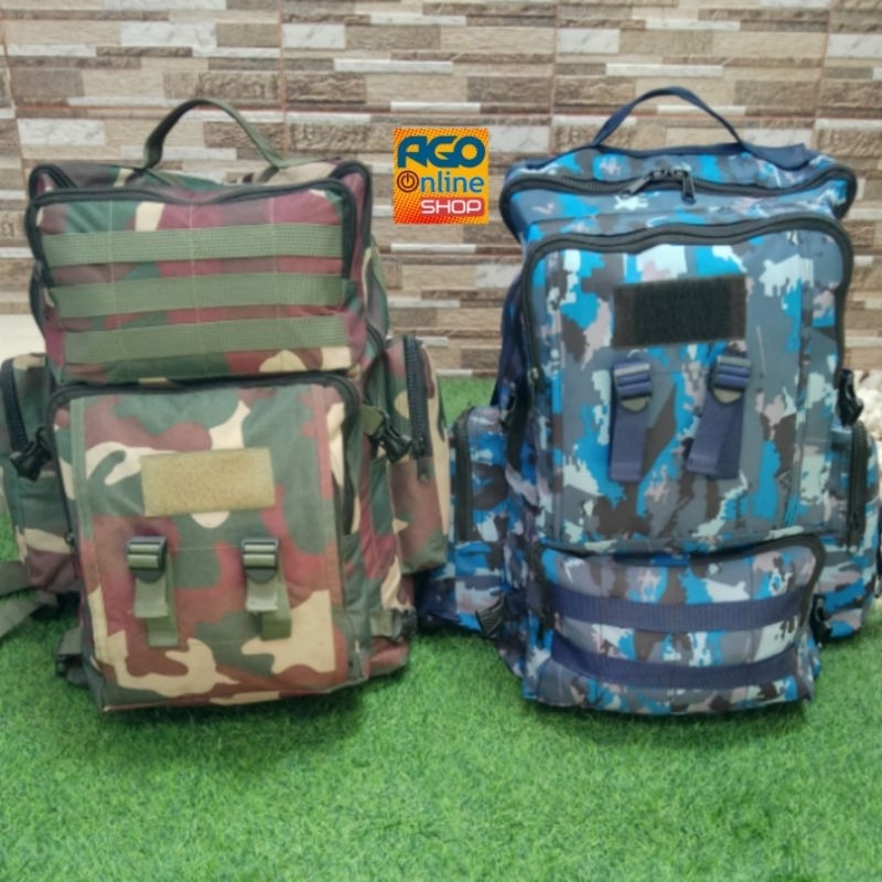 Tas Ransel Army Tas Ransel Tentara Tas Punggung Backpack besar 50 liter