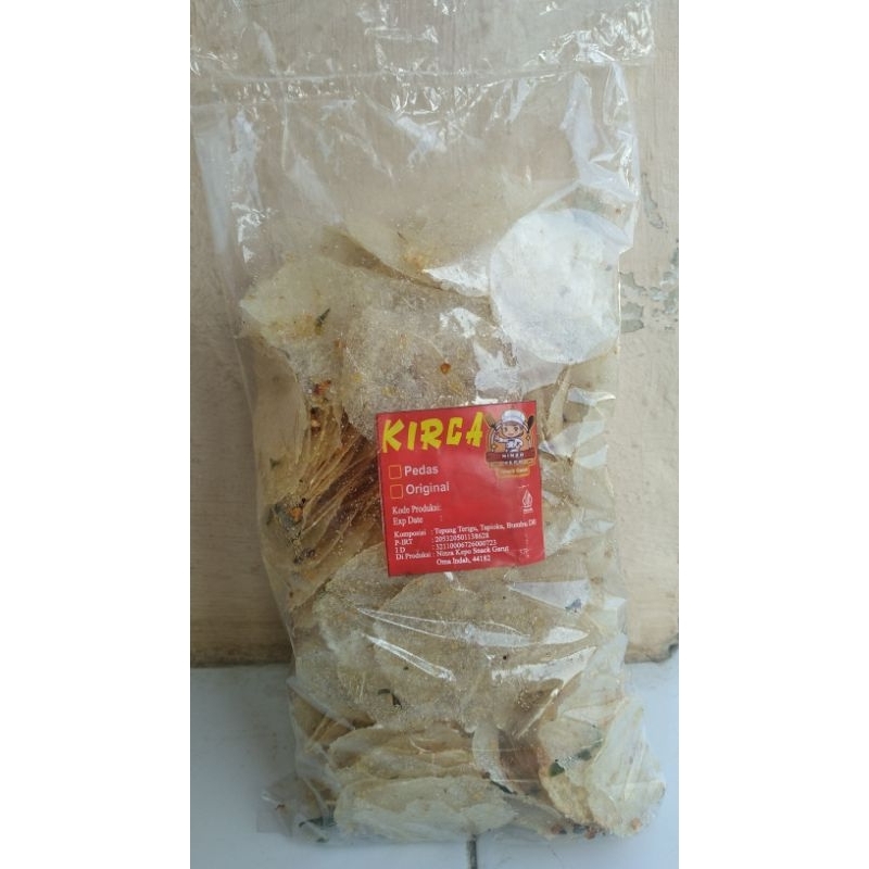 

kripik kaca original
