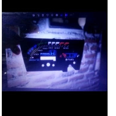 custom speedometer motor prima