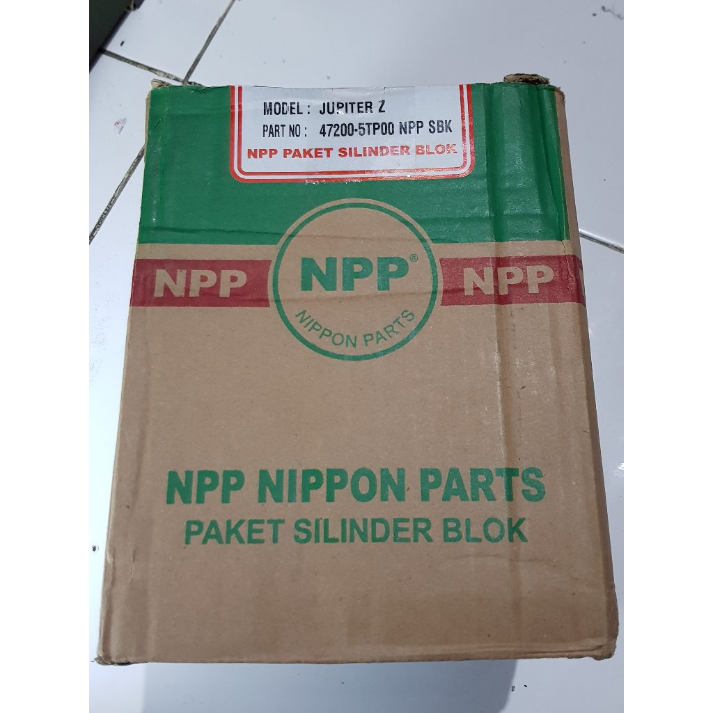 Blok Seher Plus Piston Kit Npp Jupiter Z 47200 5TP00 NPP