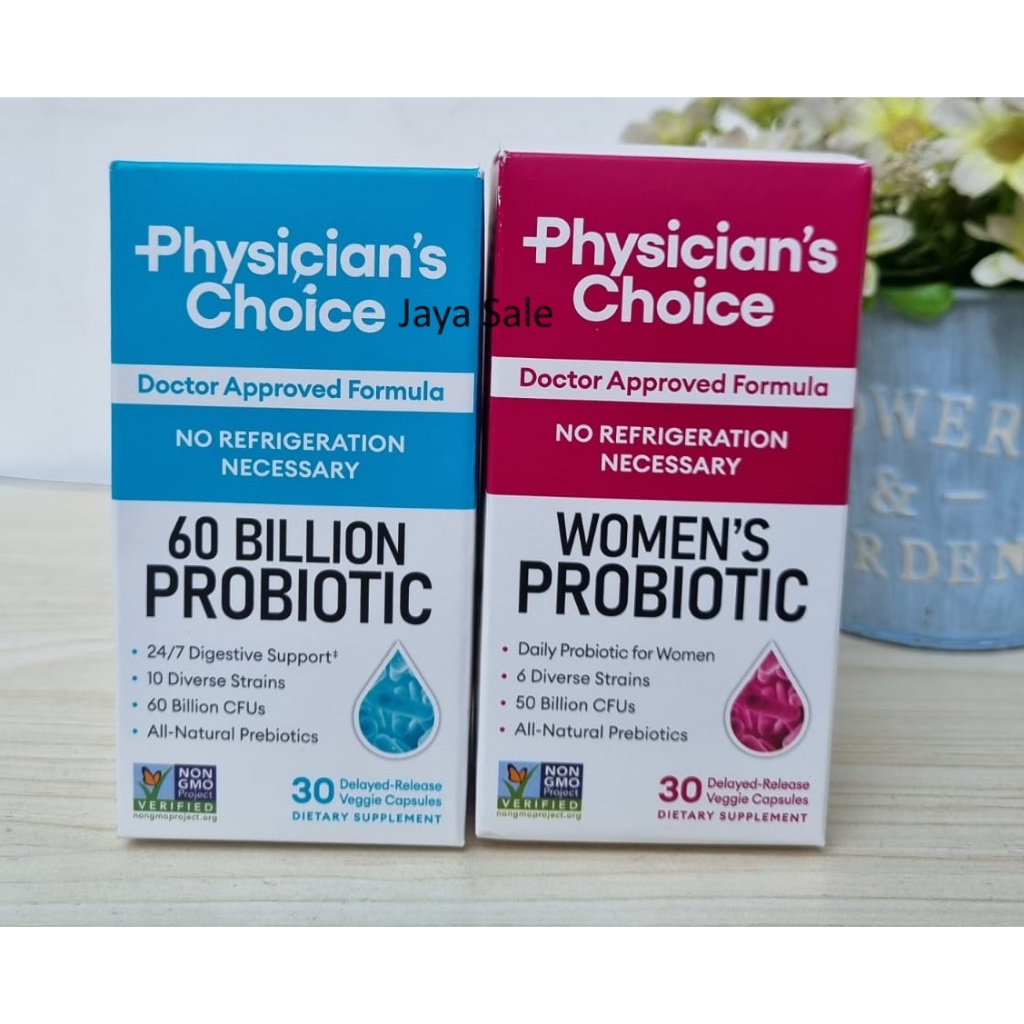 Probiotic Physician Choice 60 Billion CFU \ Probiotic & Prebiotic Physician Choice For Women 50 Bill