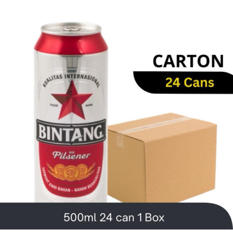 

BINTANG 24 CAN 1 BOX SAMEDAY INSTAN