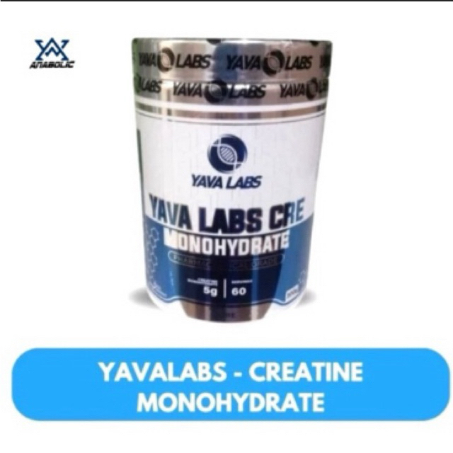 YAVA LABS CREATINE MONOHYDRATE 300 gram 60 Servings