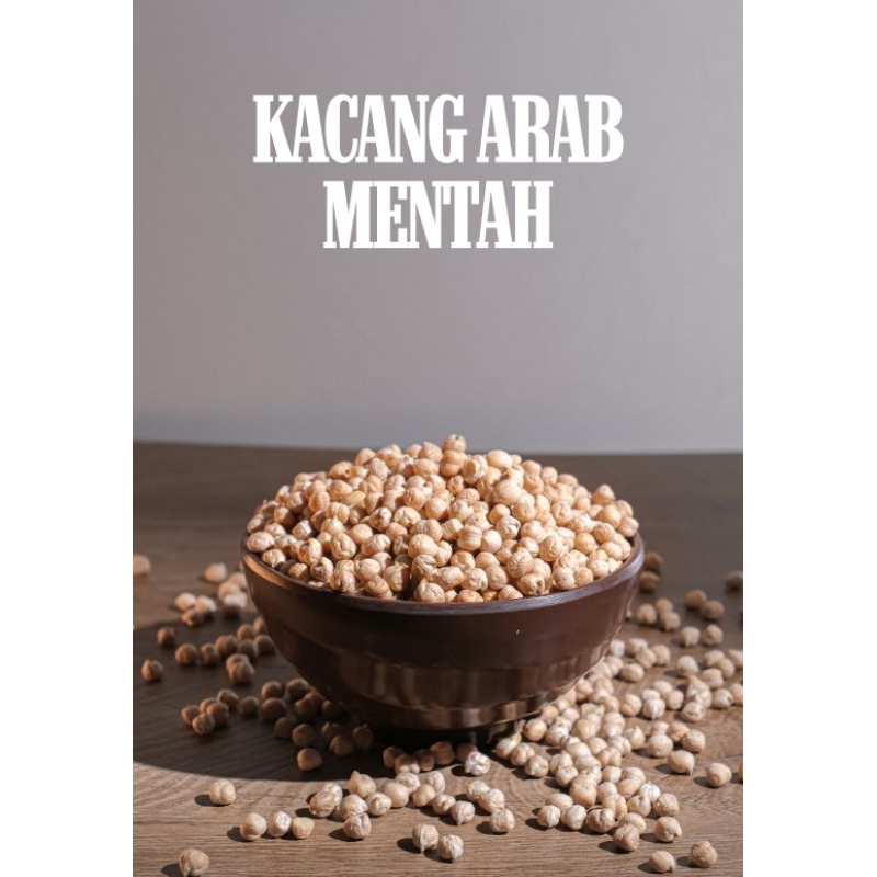 

KACANG ARAB IMPORT AUSTRALIA | NATURAL RAW CHICKPEAS | DIJAMIN MURAH