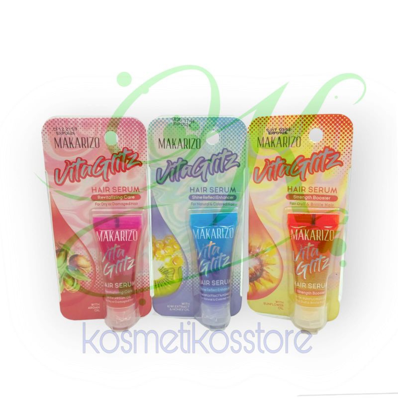 Makarizo Vitaglitz Hair Serum / Serum Rambut