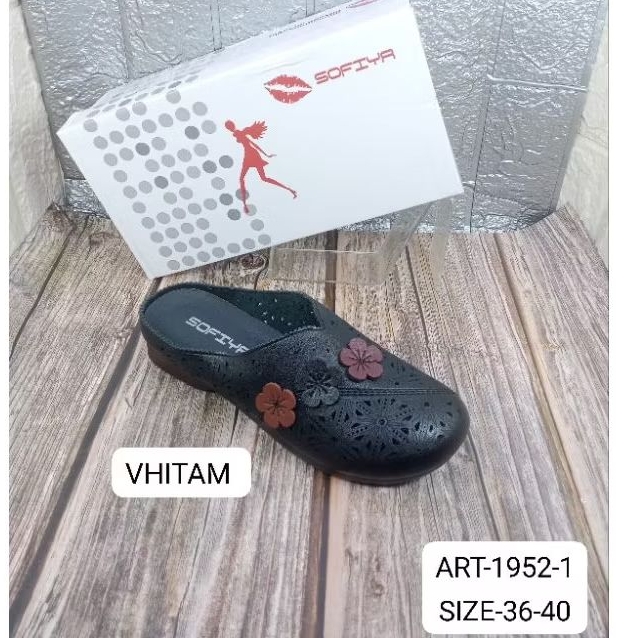 sandal bustong wanita import sofiya 1952-1