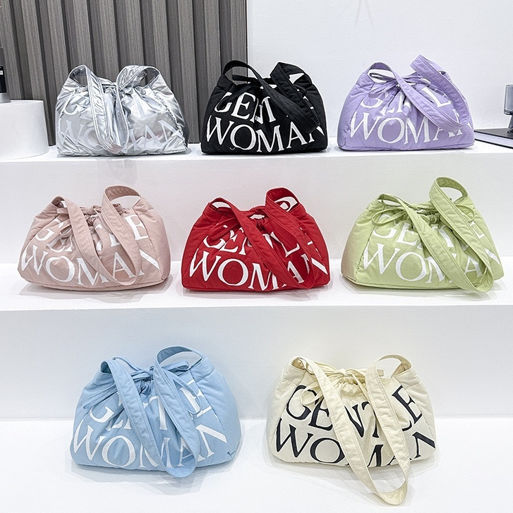 Dumpling Bag Tas Serut Gentle Woman Shoulder Bag Bangkok Thailand Tas Selempang Wanita Import Premiu