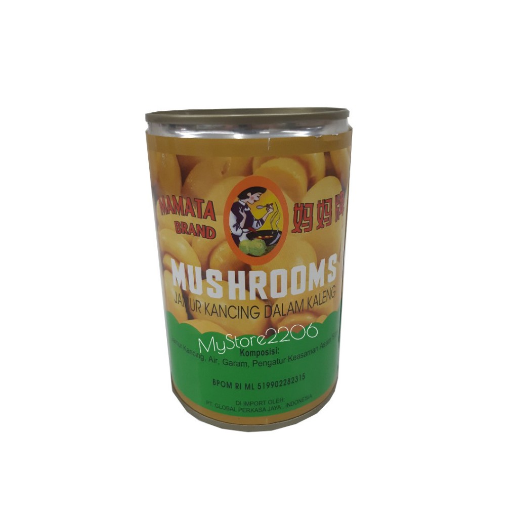 

Jamur Kancing dalam Kaleng MAMATA BRAND 425 gram