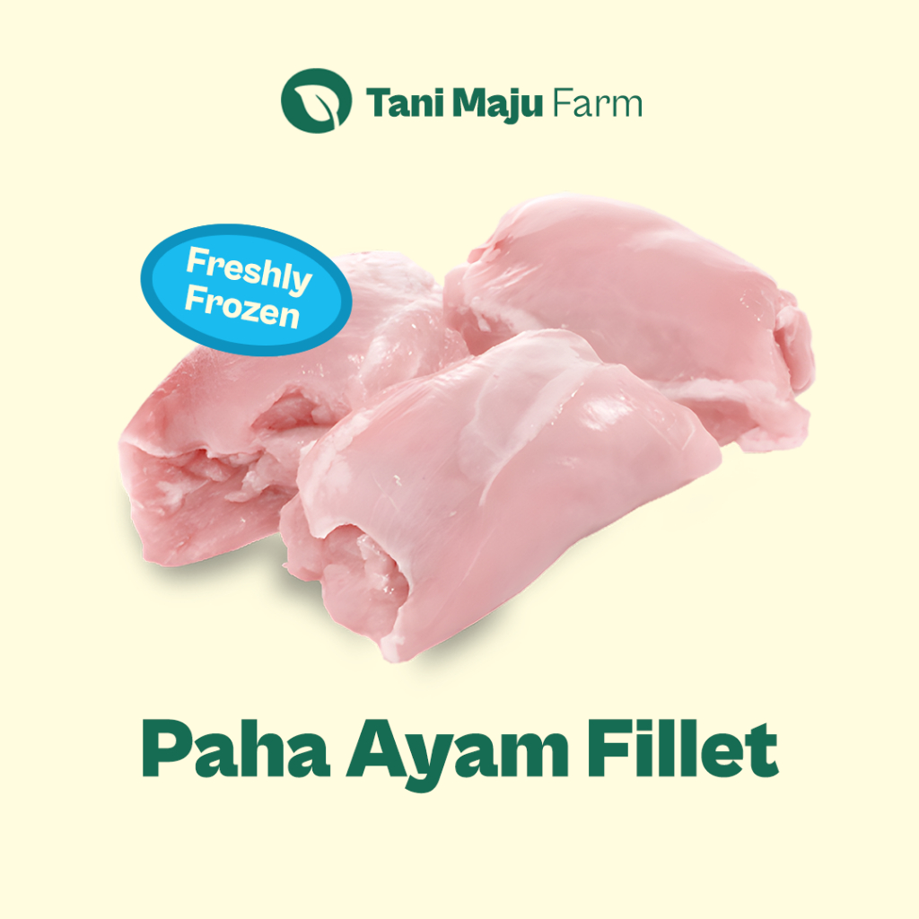

Paha Ayam Fillet Boneless Chicken Thigh Fresh (500 gram) - Unggas & Telur
