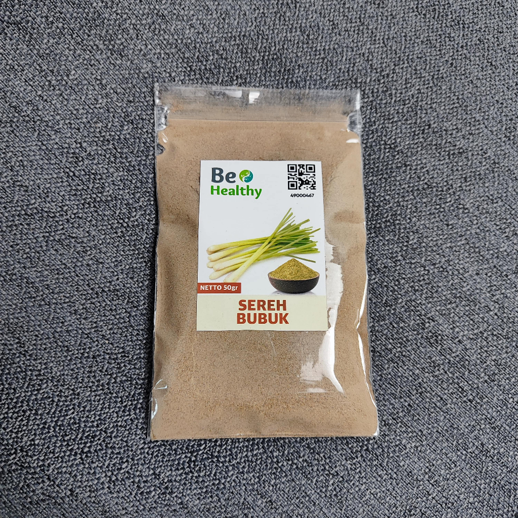 

Sereh Bubuk Rempah-Rempah Bumbu Masakan Alami / Lemongrass Powder 50gr - Be_Healthy