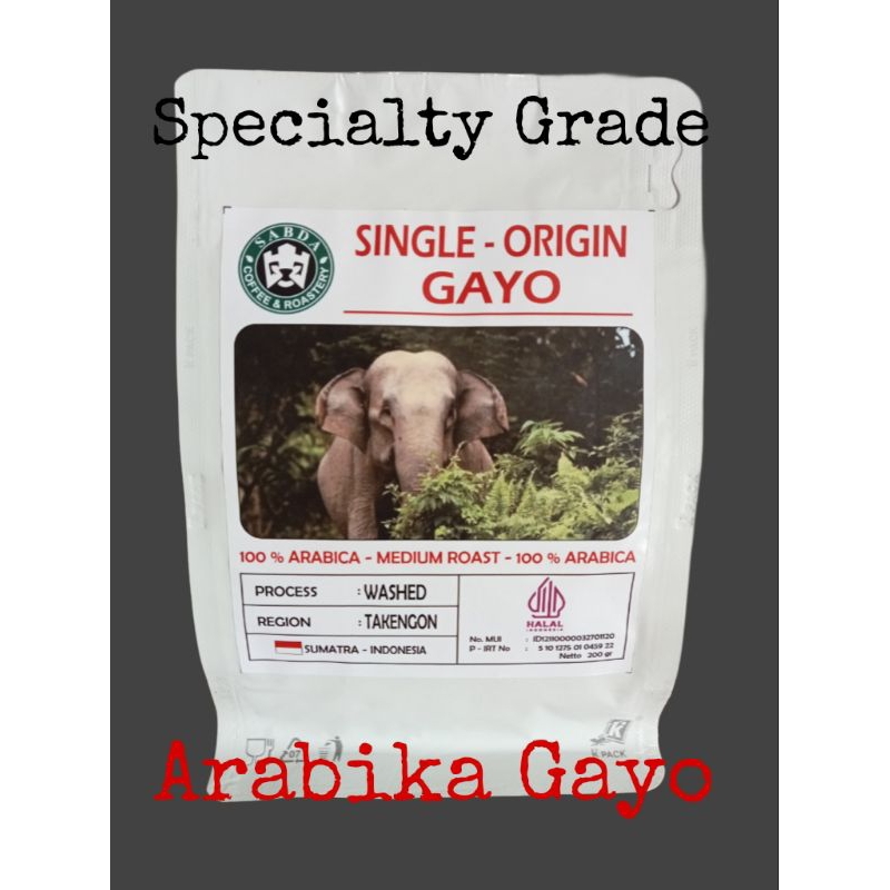 

KOPI ARABIKA GAYO SPECIALTY GRADE MEDIUM ROAST