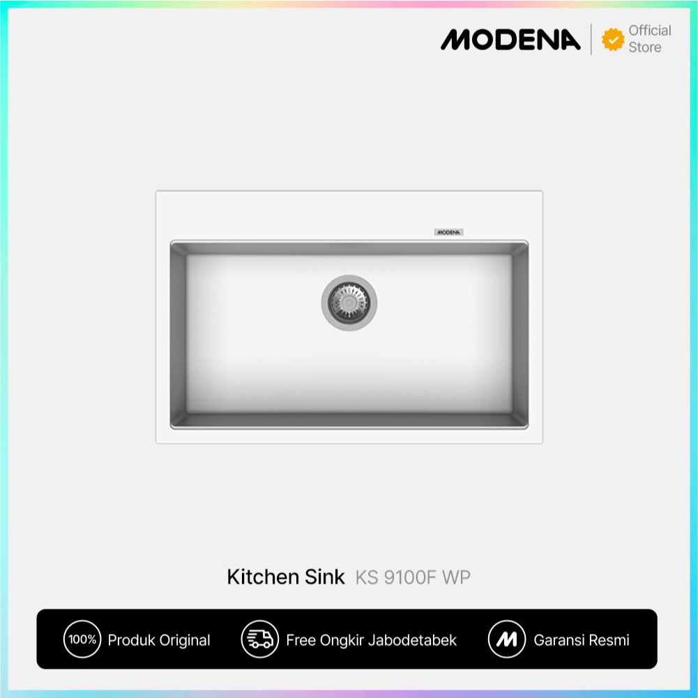 MODENA KItchen Sink - KS 9100F WP (Quartz Granite)
