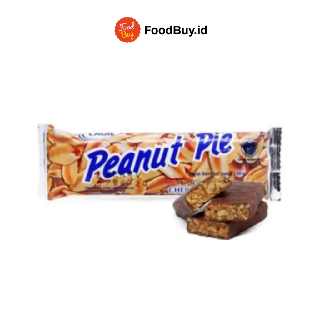 

Lagie Peanut Pie Chewy Cokelat 30gr