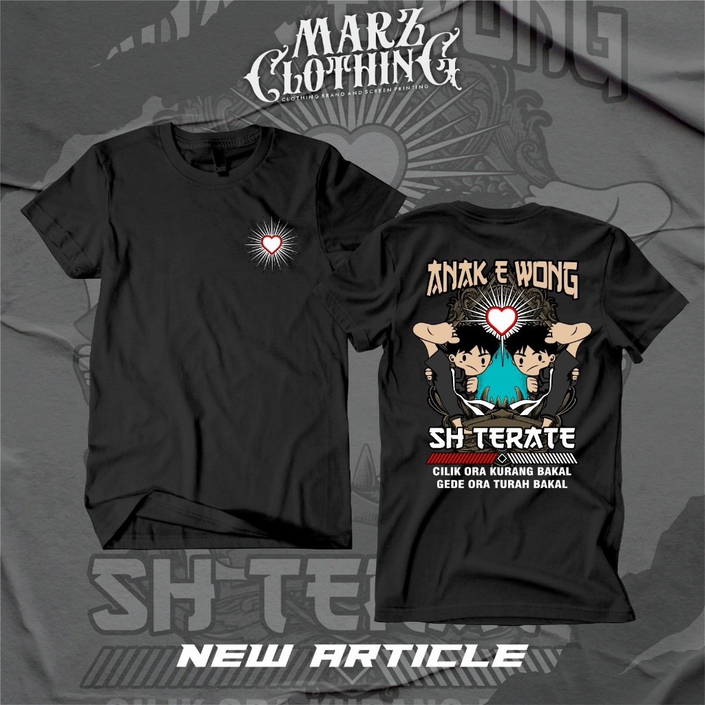 KAOS TERATE KIDS BAJU PSHT KIDS