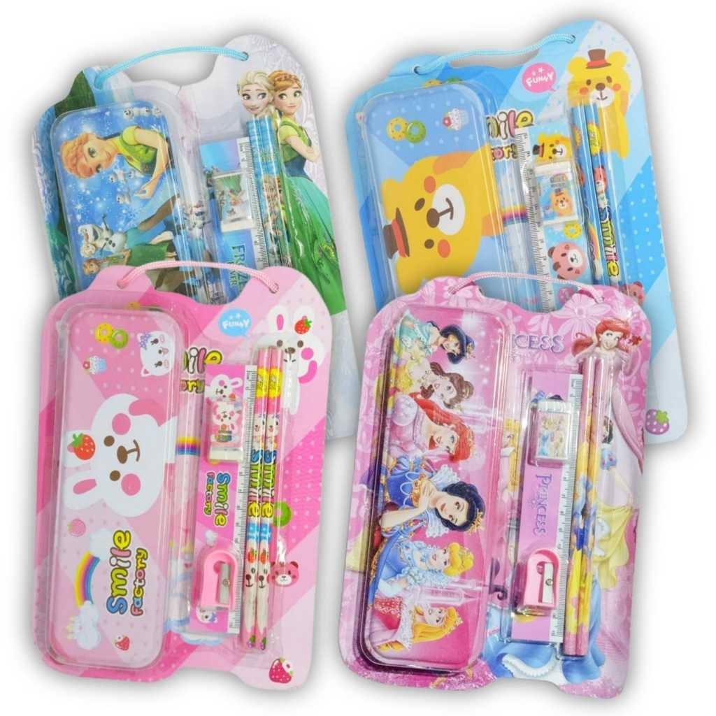 

Set Alat Tulis Anak Kartun 10 in 1 Korean Cute Stationary Set