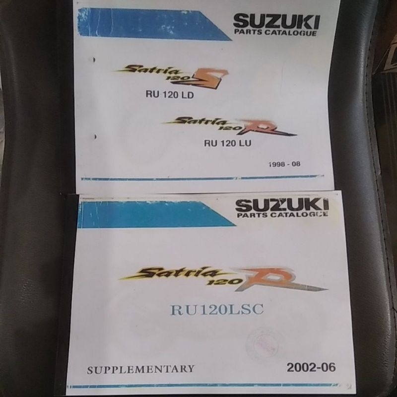 Part Katalog Satria 120 Lumba S R DD Lengkap