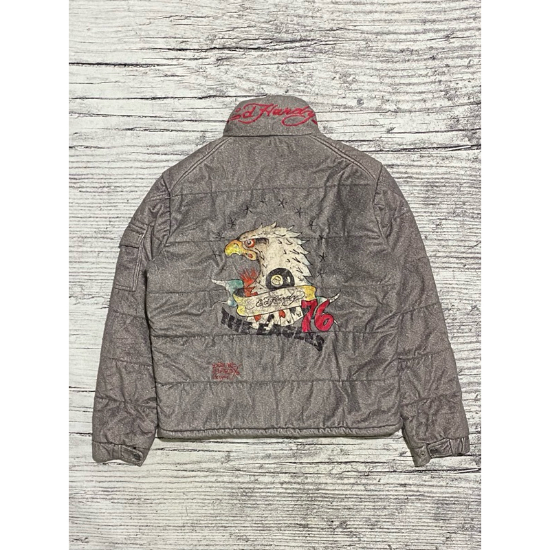 Jaket tebal motor motorcycle Ed hardy the eagles second