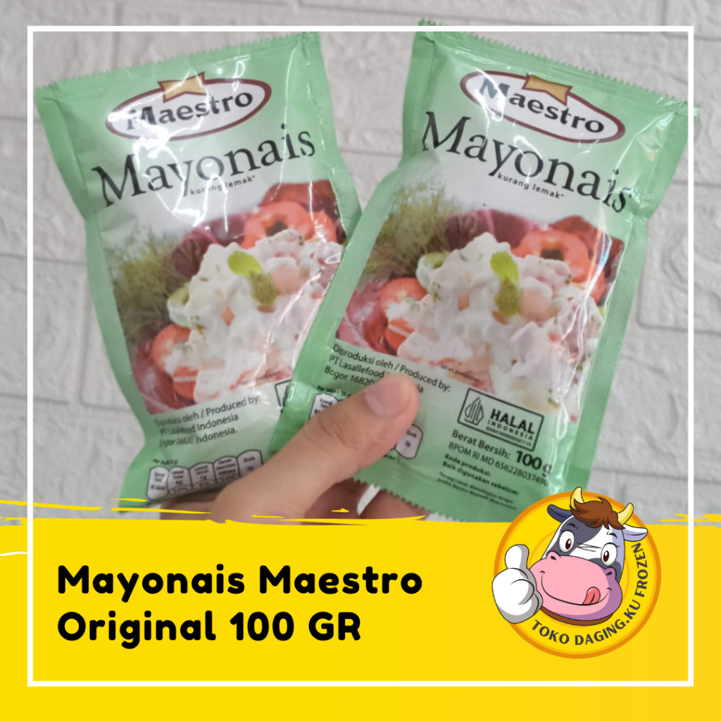 

MAYONAIS MAESTRO LIGHT MAYO ORIGINAL&MAYONAIS PEDAS HALAL & HIGENIS