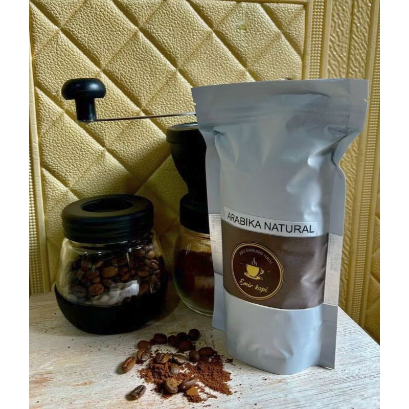 

KOPI ARABIKA NATURAL ASLI KOPI GUNUNG HALU ISI 200 GRAM