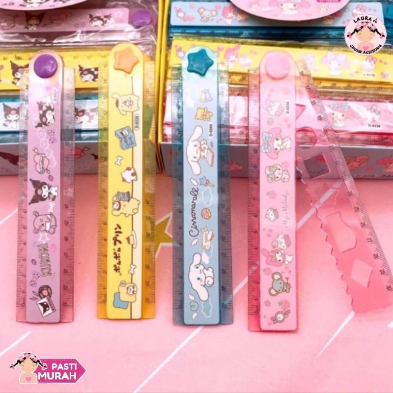 

Penggaris Lipat Sanrio 30cm Sekolah Anak