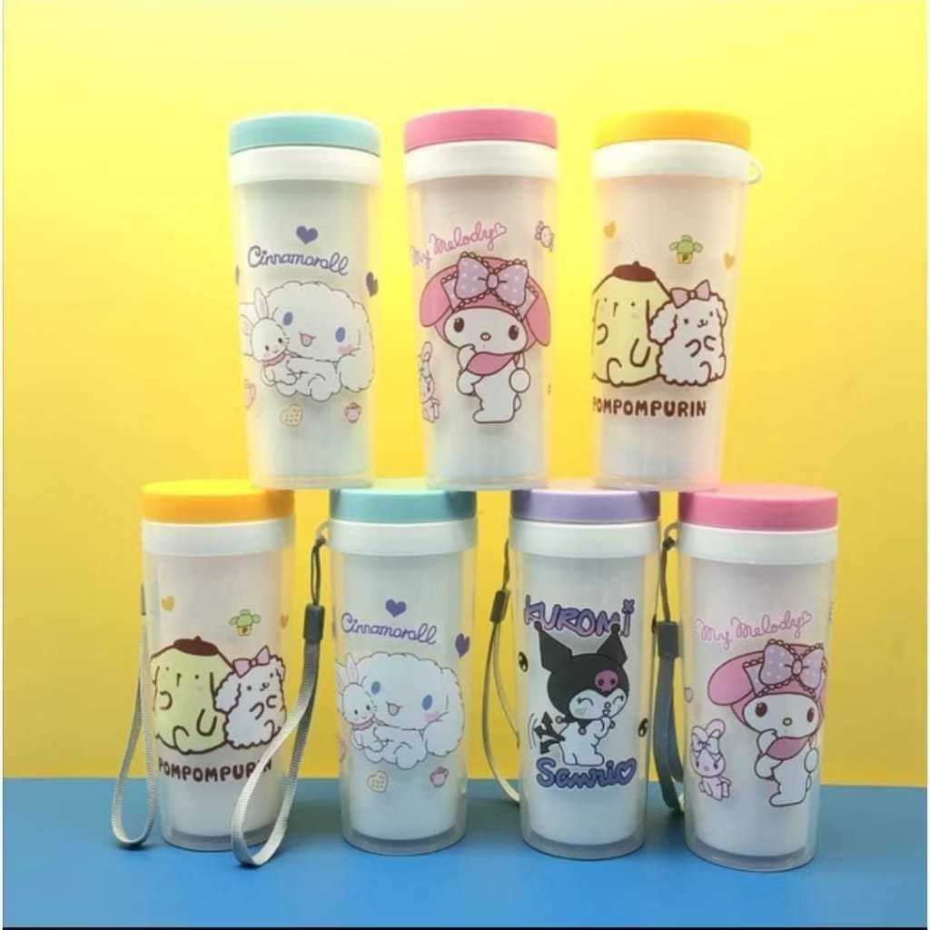 BOTOL MINUM SANRIO KAWAI BOTOL MINUM TUMBLER SANRIO BOTOL MINUM 300ML