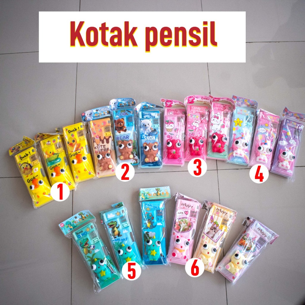 

Kotak pensil mata belo