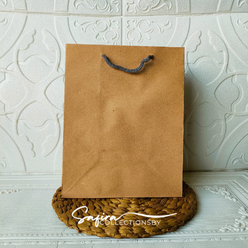 

PAPERBAG R6 WARNA COKLAT POLOS UKURAN 20x11x25/ PAPERBAG SOVENIR/ TAS KADO/ PAPERBAG WEDDING/ PAPERBAG SEDANG