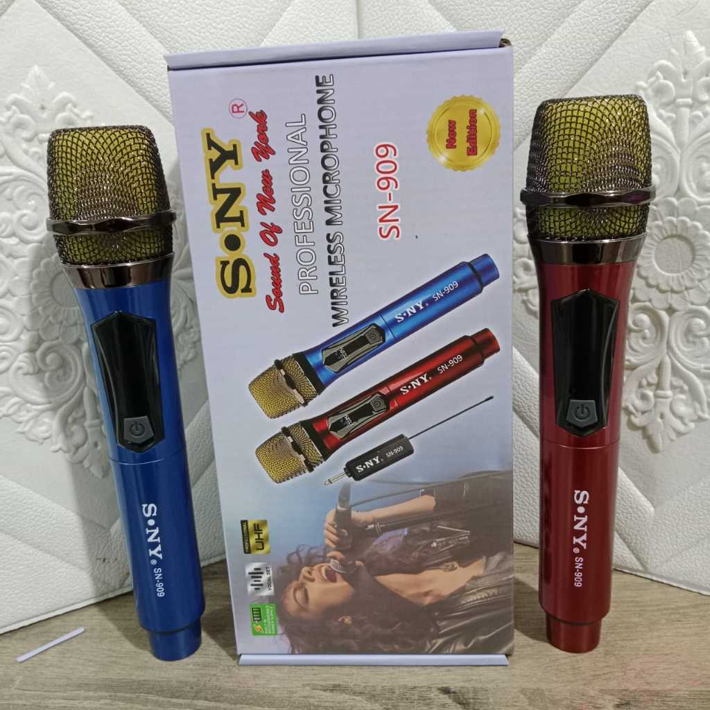 MICROPHONE SONY 2 MIC | SN-909 NEW