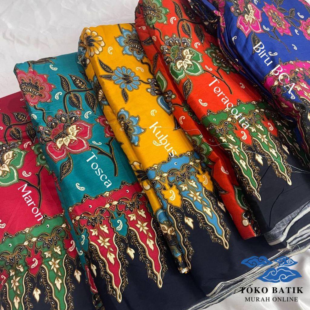 Sale Kain Katun Korea Rayon Silky Viscose Printing Motif "Serang" 2025 Original 100% Viscose Premium