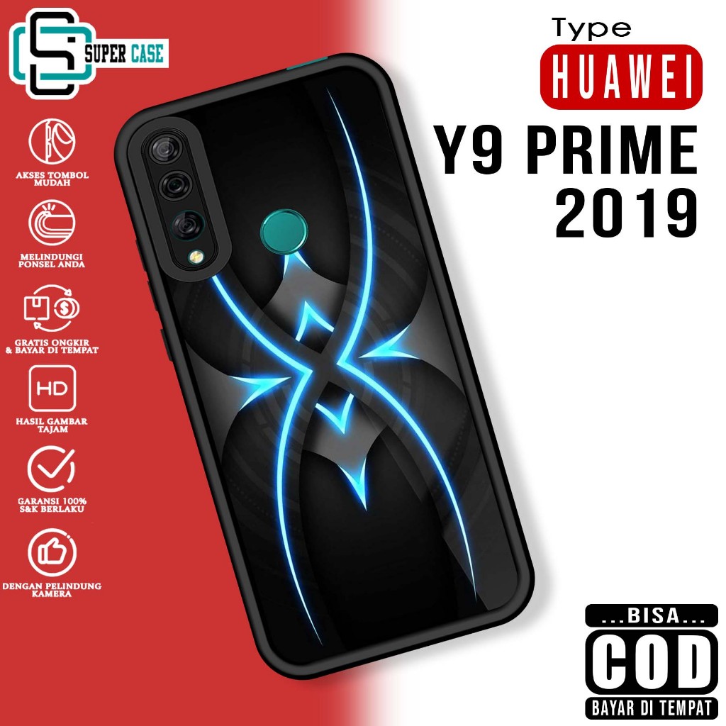 Case Hp For HUAWEI Y9 PRIME 2019 GLX SoftCase Glossy casing Handphone Silikon Glass