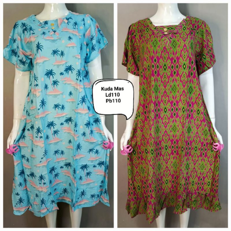 PROMO DISKON Daster Kuda Mas 02 Ld110 Pb110 Non Busui