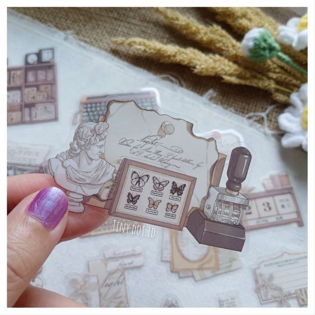 

Deco Sticker - Aesthetic Vintage Stationary Theme (10 pcs)
