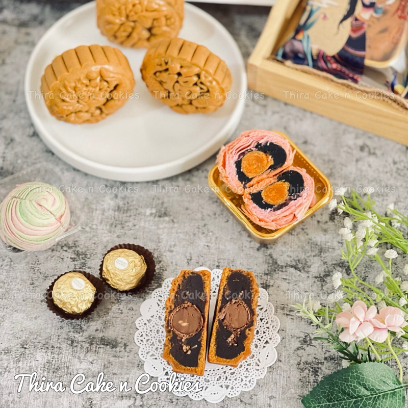 

ferero mooncake ferrero rocher kue bulan coklat besar halal premium