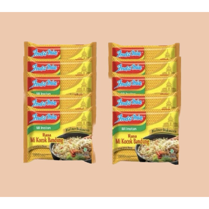 

MIE INSTAN INDOMIE RASA KOCOK BANDUNG 5PCS MURAH